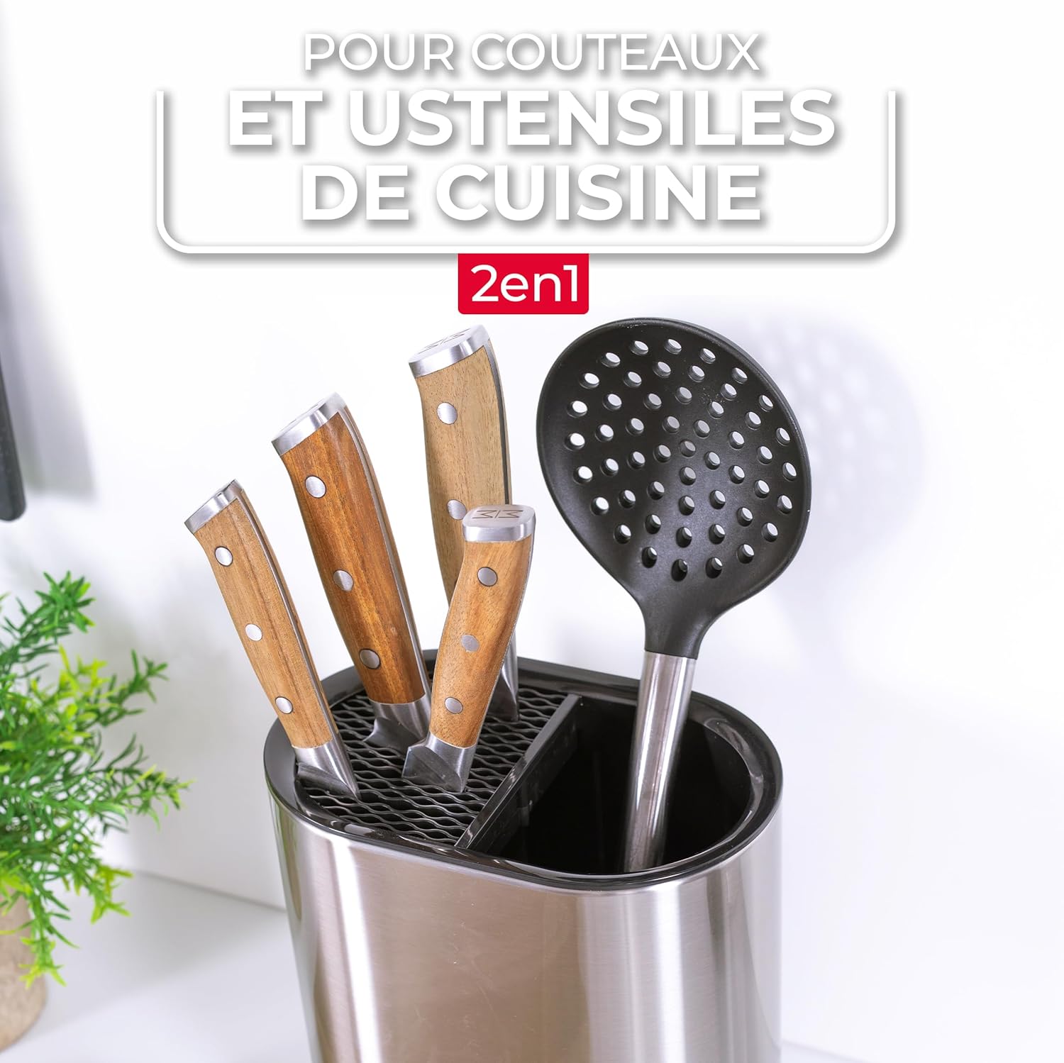 Detalle de Vileda Organisateur cuisine inox