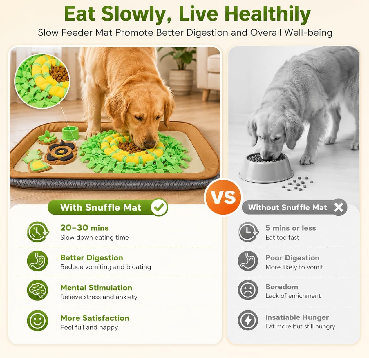 Thumbnail 5 de Dog Snuffle Mat and Bed Mat, 28.3-Inch