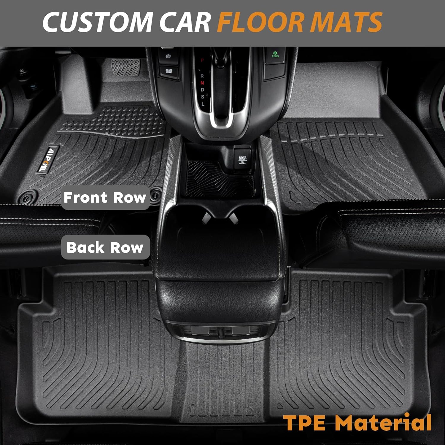 Detalle 2 de AIPOIL Floor Mats for Nissan Ariya 2023–2025