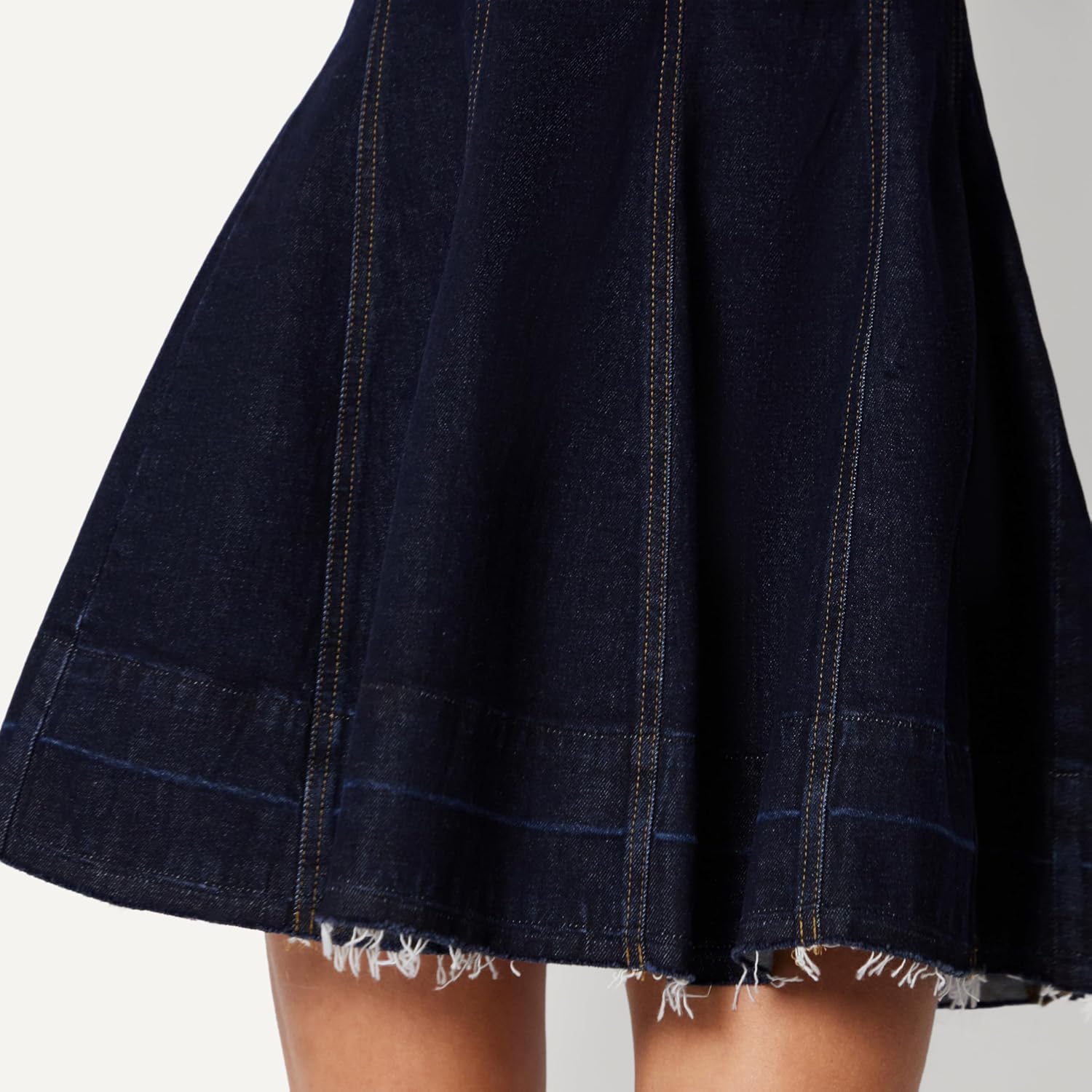 Detalle 2 de Amazon Essentials Damen Fit & Flare Denim Minikleid