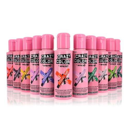 Detalle 2 de Crazy Colour Bordeaux – Coloration semi-permanente Crazy Color