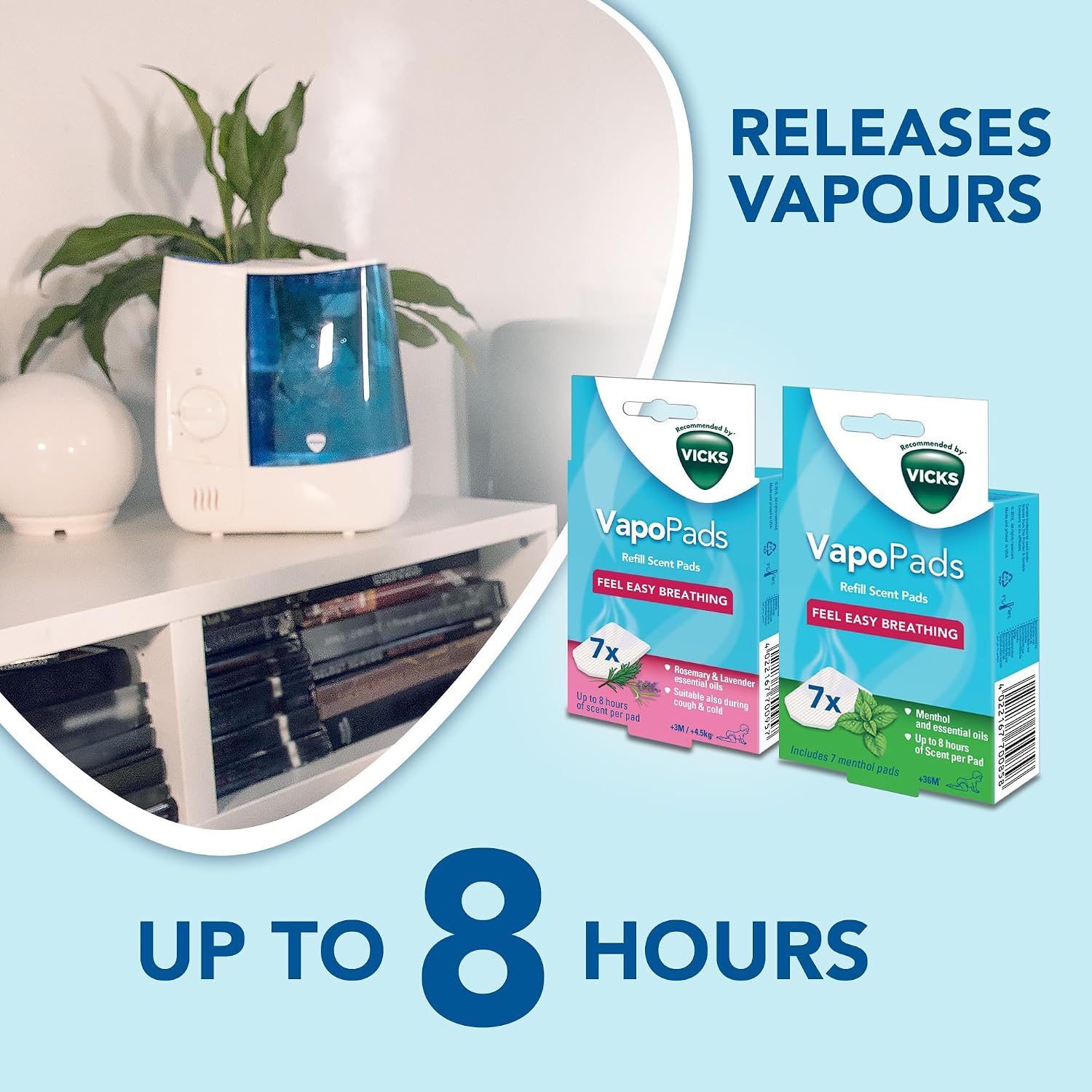 Thumbnail 4 de Vicks VH845 Warm Mist Humidifier 3.8 L