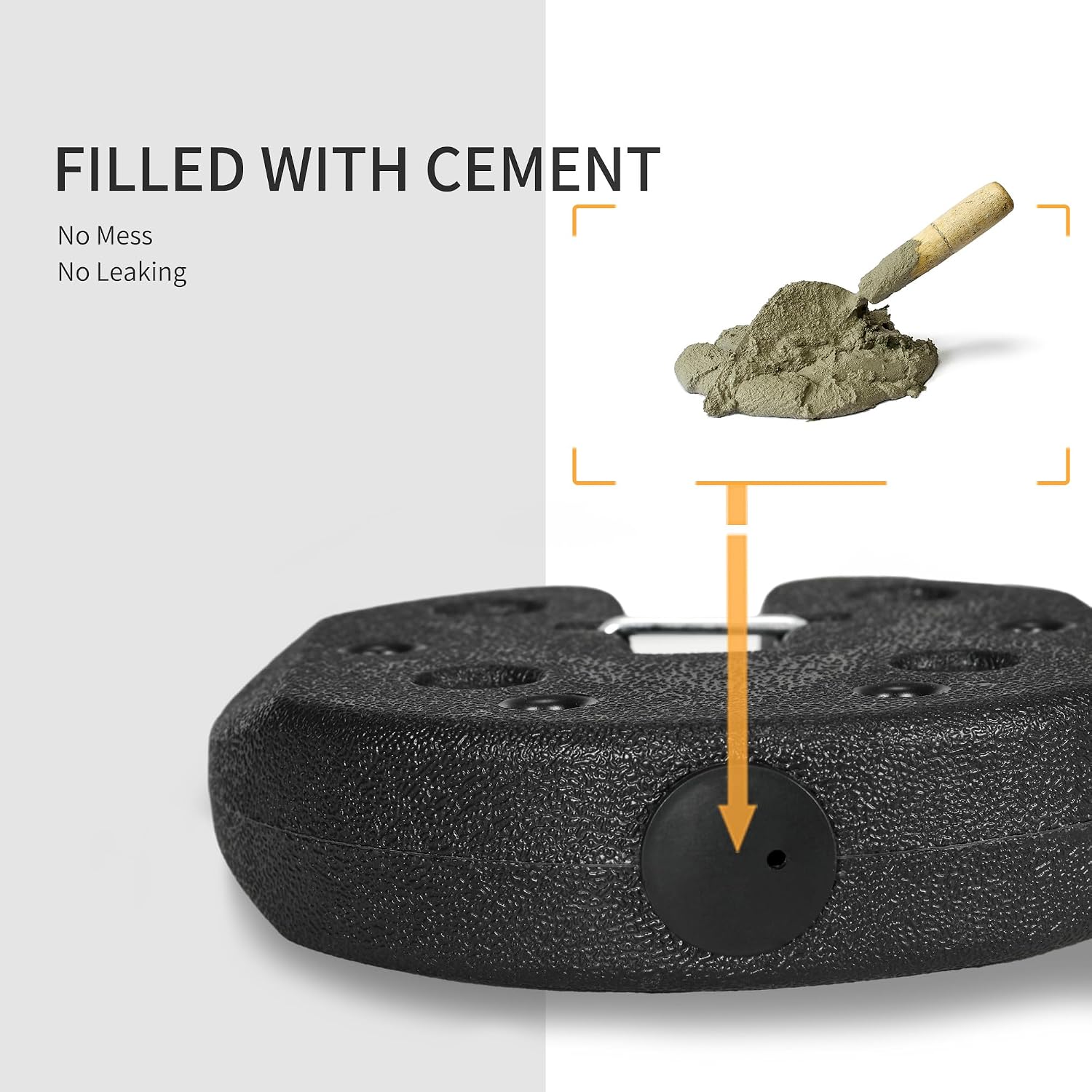 Thumbnail 6 de Outsunny Gazebo Weights Set of 4 (Total 12kg) with Reinforce Pins and Carry Belt