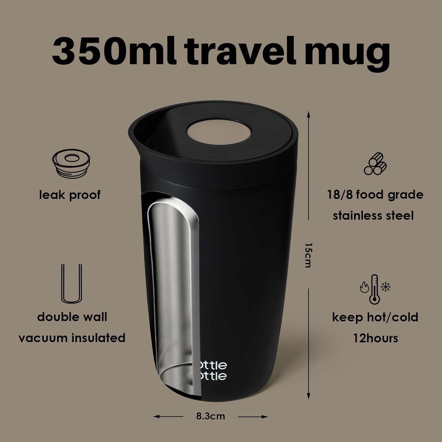 Detalle de BOTTLE BOTTLE Thermobecher 350 ml