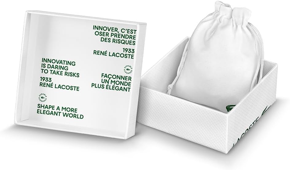 Thumbnail 6 de Bracelet Lacoste en cuir double tour pour homme « MATT » avec fermoir mousqueton