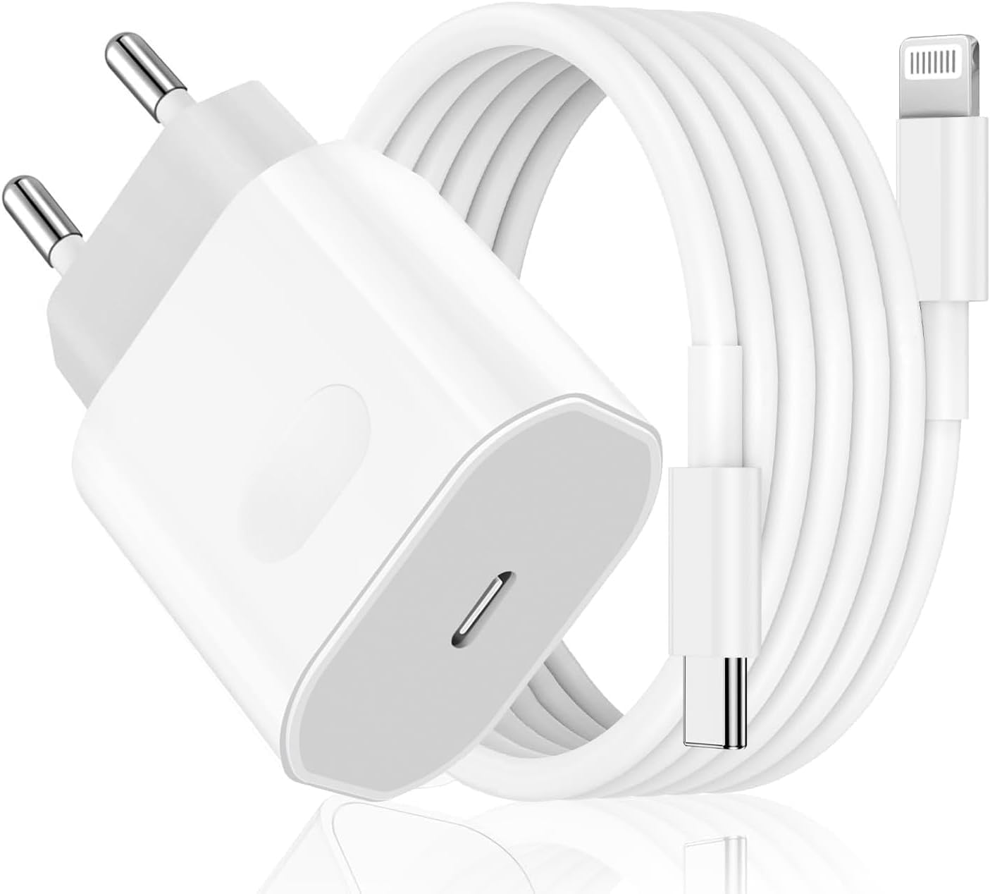 Detalle de Cargador 25W USB-C con cable 2 m para iPhone