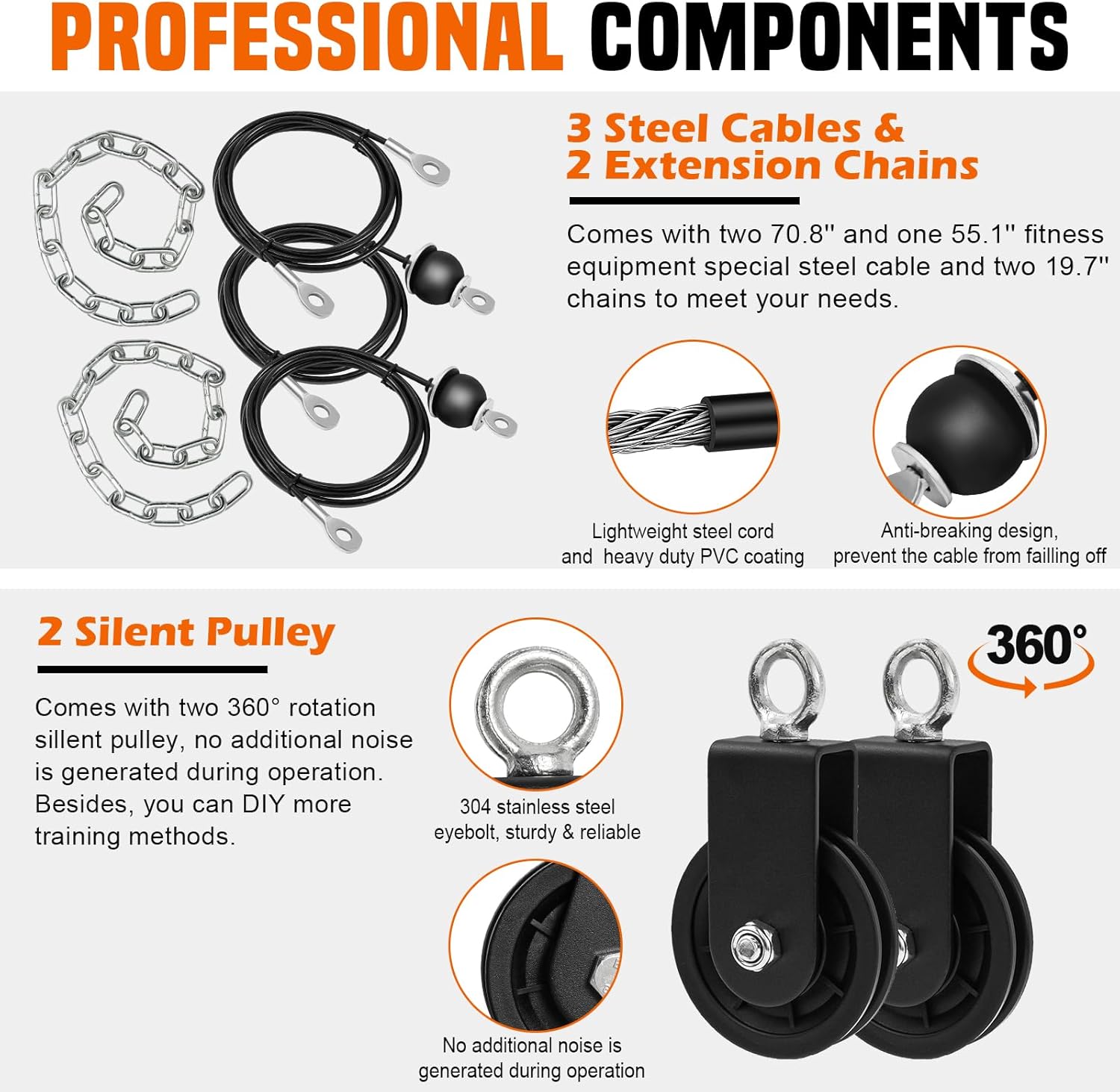 Thumbnail 5 de SERTT Weight Cable Pulley System — Cable Attachment