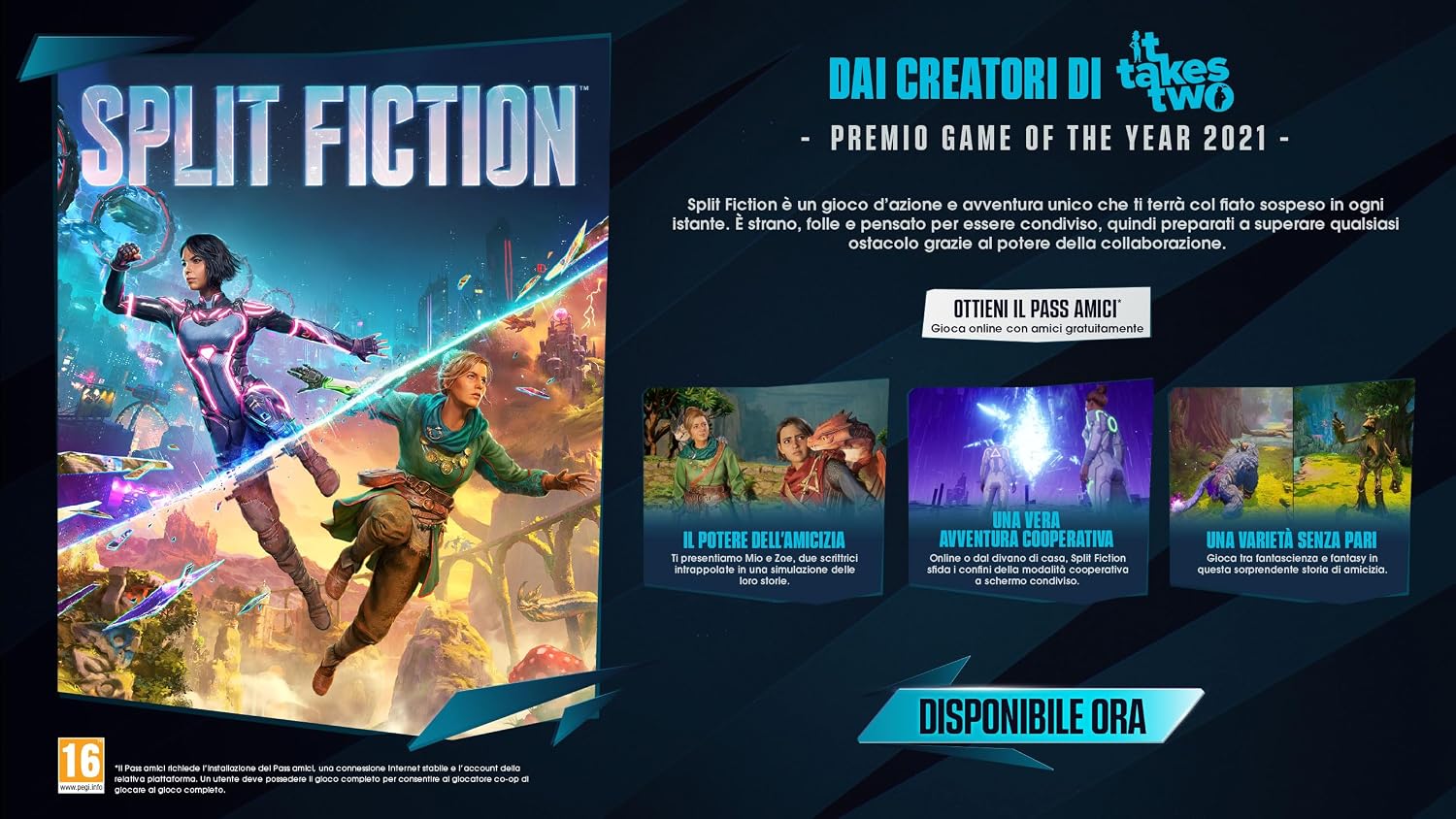 Detalle 2 de Hazelight Split Fiction PS5
