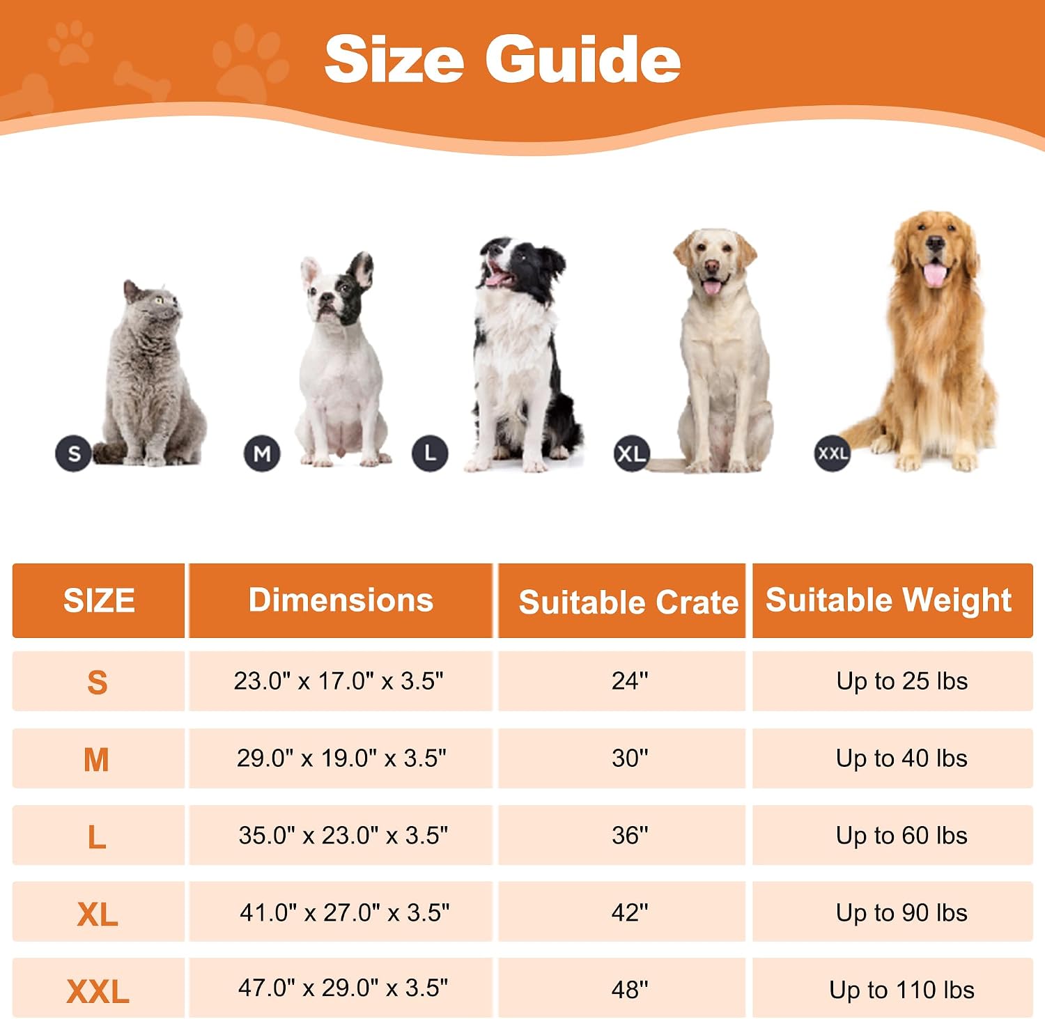 Thumbnail 5 de POCBLUE Dog Bed, 35-Inch