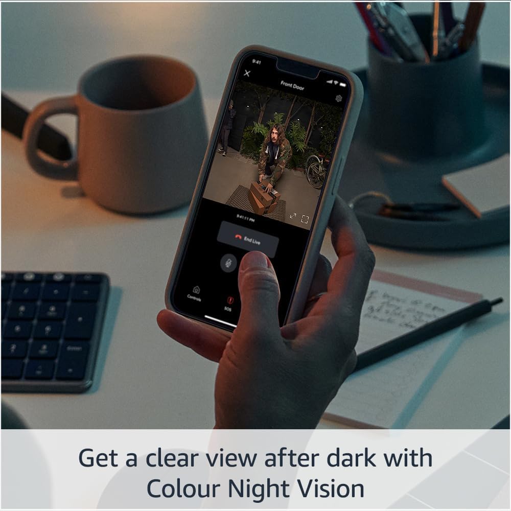 Thumbnail 3 de Ring Battery Video Doorbell Pro + Solar Charger (wireless) with 3D motion detection