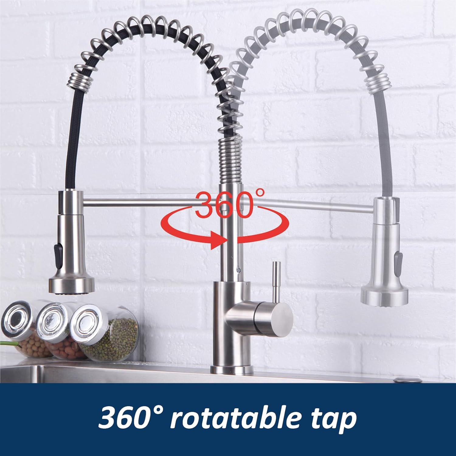 Thumbnail 4 de Stainless Steel kitchen sink mixer tap