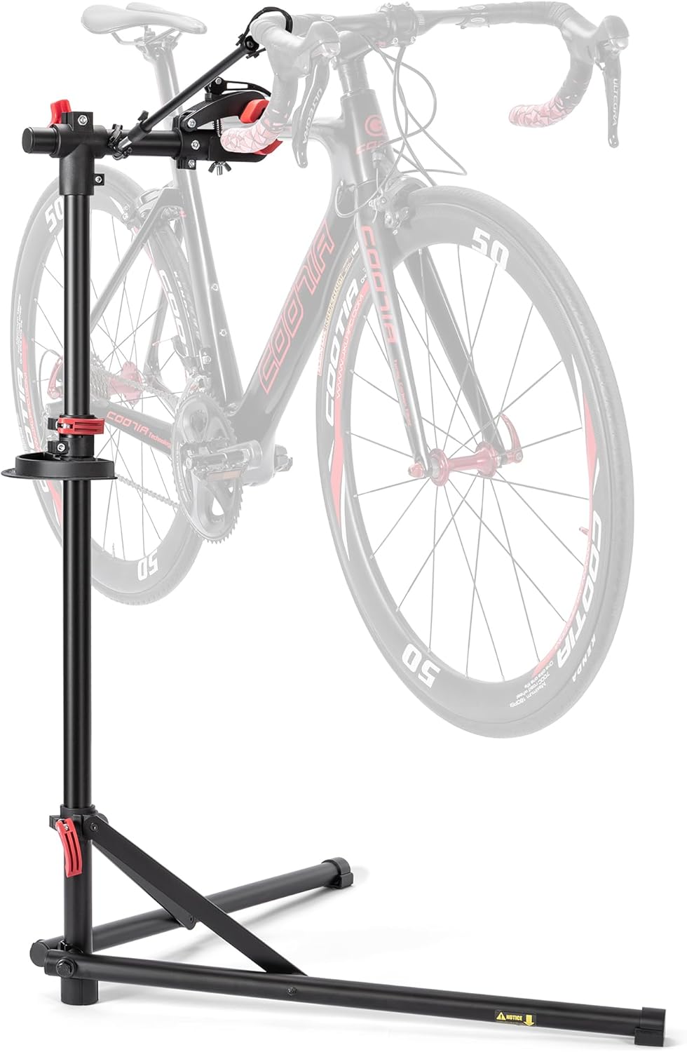 Thumbnail 6 de CXWXC 30KG loading bicycle repair stand with 360° swivel clamp, magnetic tray and quick-release rod