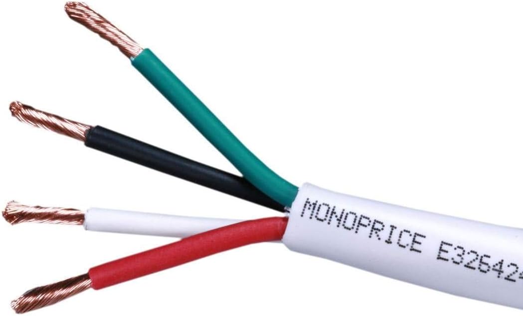 Detalle de Monoprice 100ft 14AWG CL2 Speaker Cable
