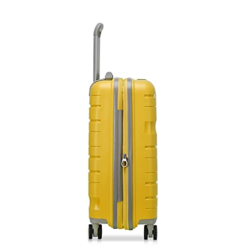 Detalle de MODO by Roncato MD1 Trolley bagaglio a mano 55x40x20/25 cm Espandibile - Giallo