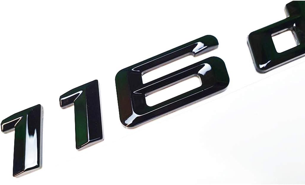 Detalle 2 de MCK Auto 116d Black Glossy Rear Boot Emblem