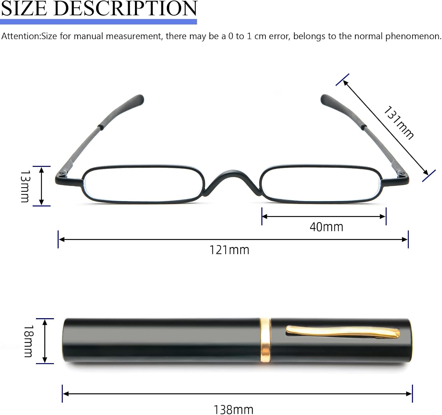 Thumbnail 6 de Mini Schmal Lesebrille 3 Stück +1,0