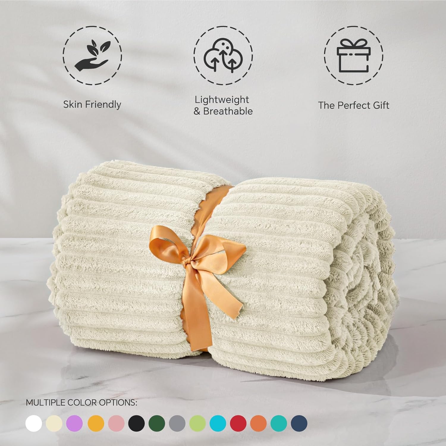 Thumbnail 2 de BEDELITE Fleece Blanket Twin 60x80 inches