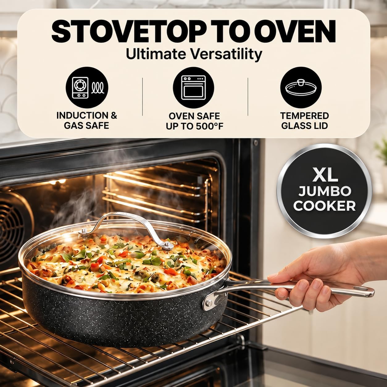 Thumbnail 4 de GRANITESTONE Cookware Set, 20-Piece