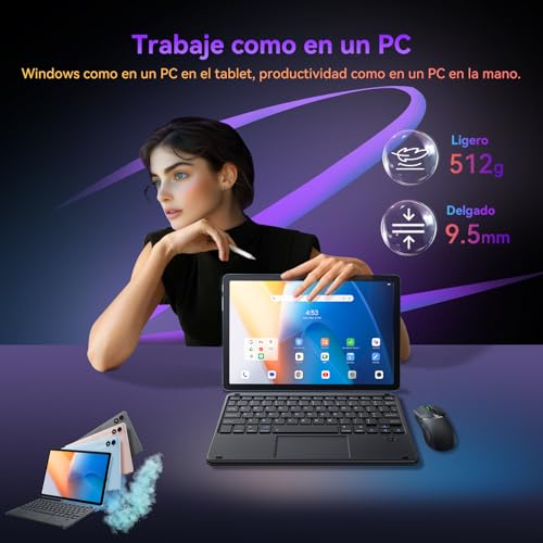 Thumbnail 7 de Blackview Tablet 11" Android 15, 24GB RAM, Funda, Face ID