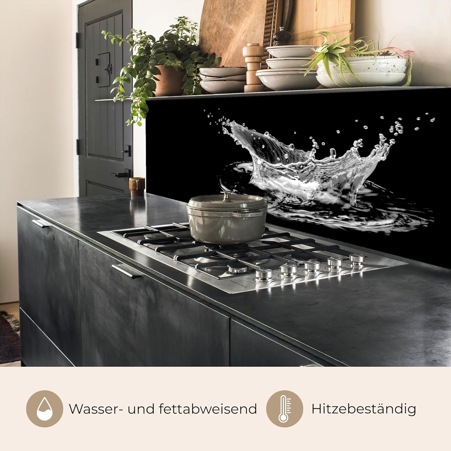 Thumbnail 6 de KitchenYeah Küchenrückwand 60x200 cm – selbstklebend, wasserabweisend und hitzebeständig