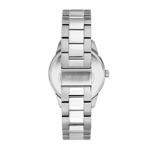Detalle 2 de Trussardi Orologio Uomo Tempo Data 40 mm – Collezione T‑Bridge