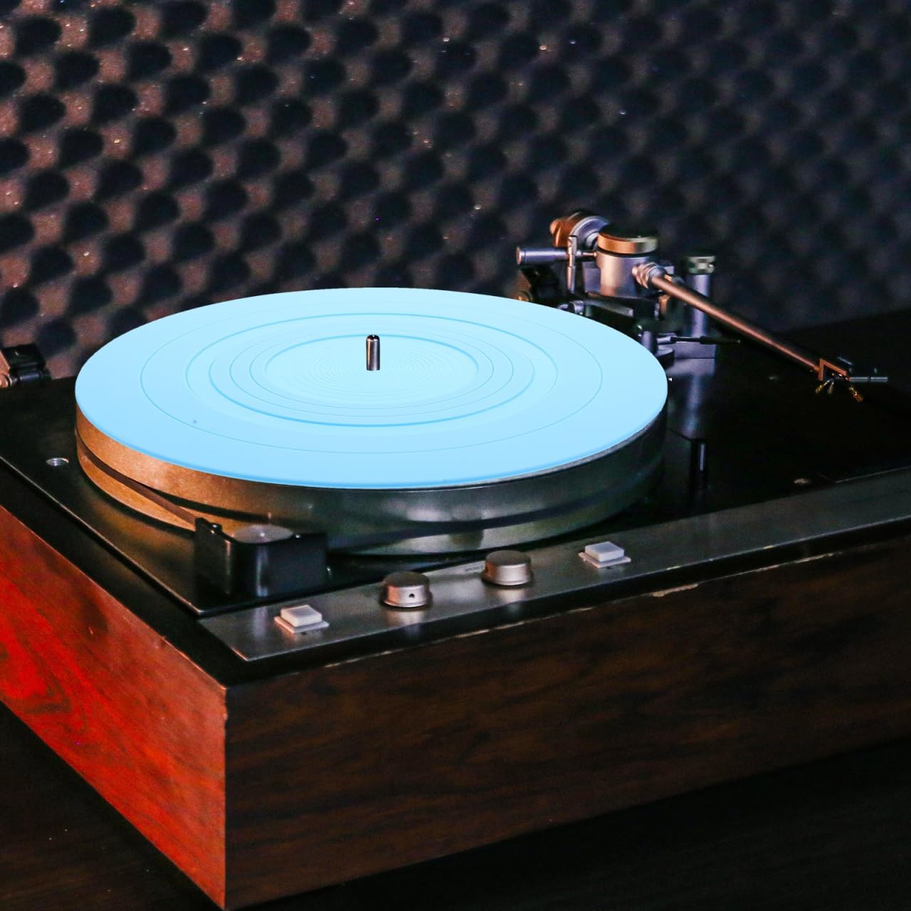 Thumbnail 3 de Supvox Anti-statische Plattentellerauflage aus Silikon (11,61 Zoll) – Schutzmatte für Vinyl-Schallplatten