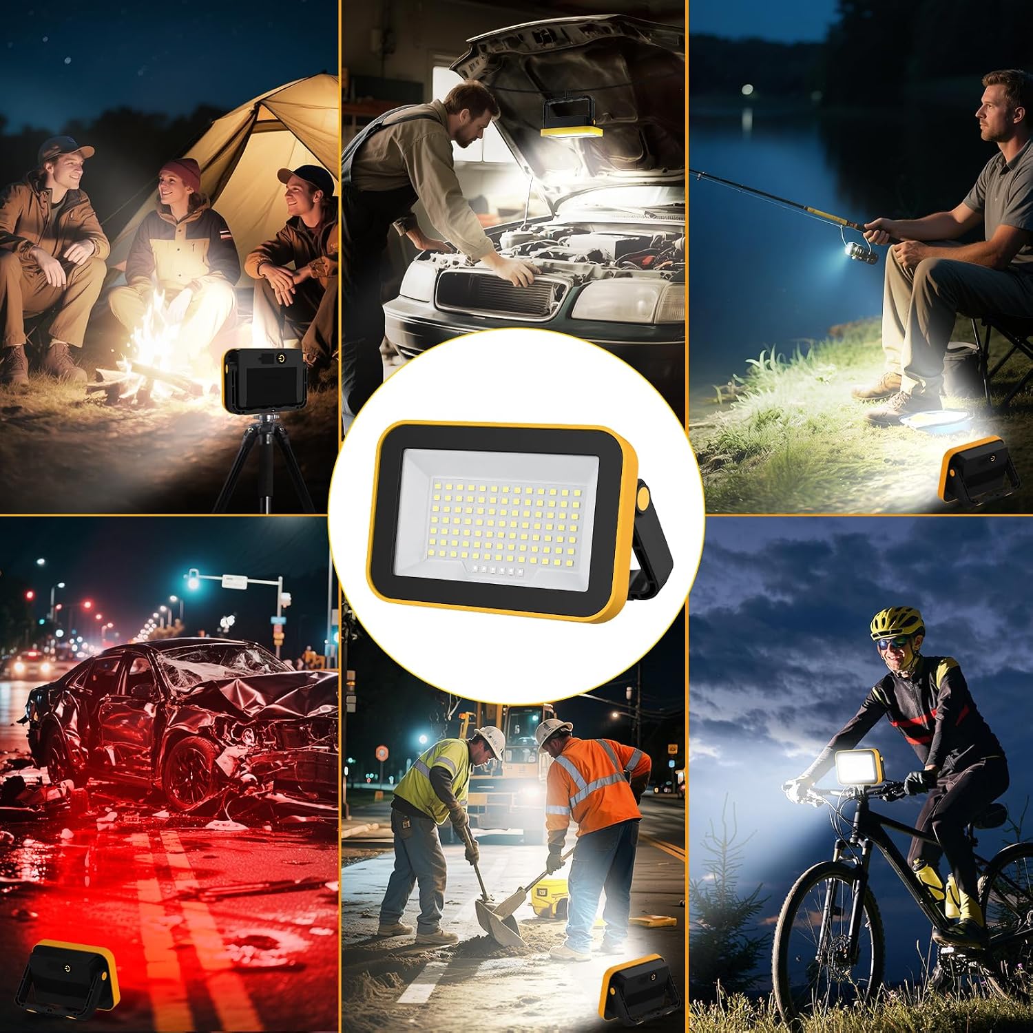 Thumbnail 6 de NATPOW LED Work Light 4-Pack