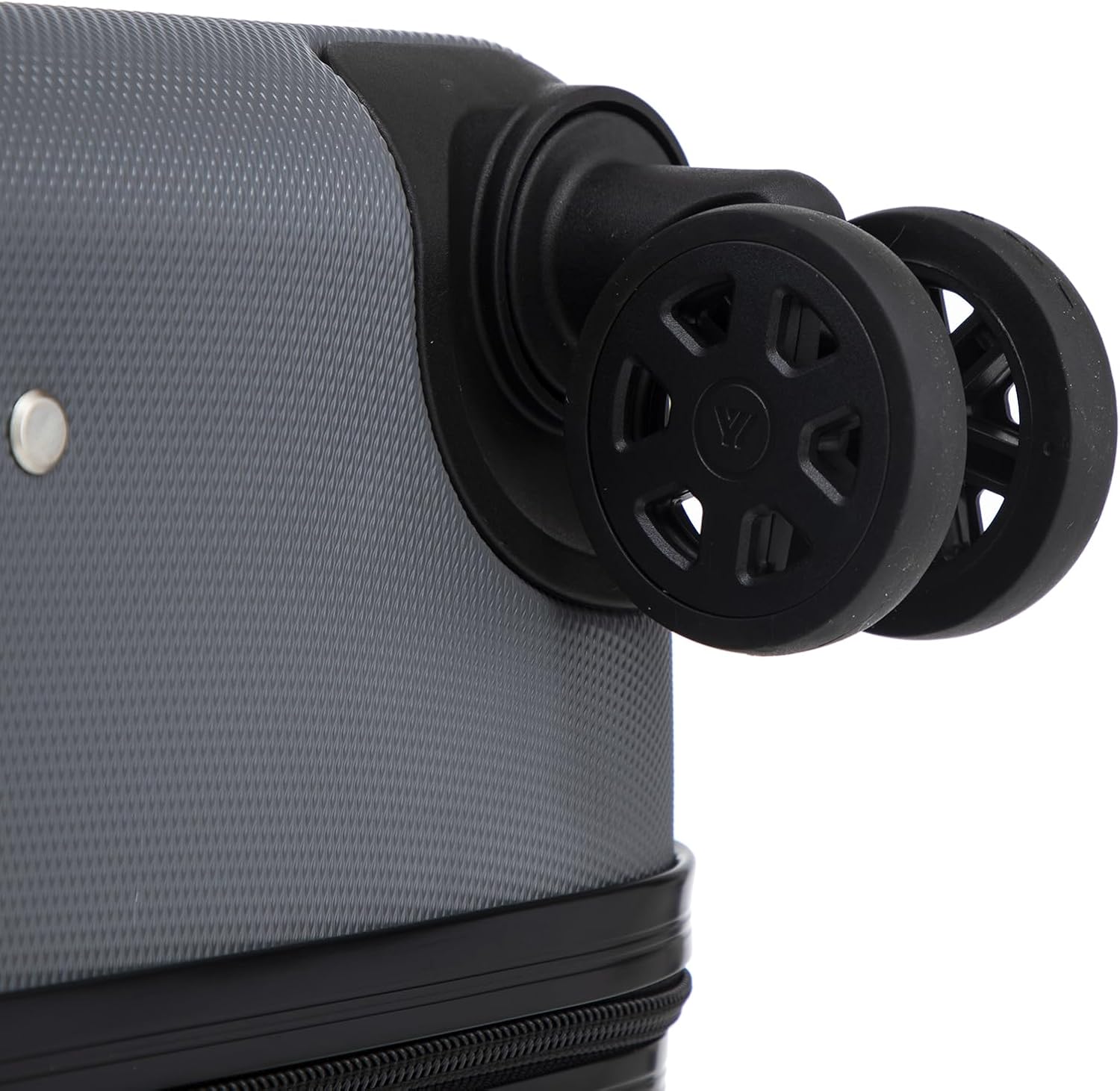 Detalle de YONSLY Trolley Reisekoffer-Set (4-teilig) – Hartschalenkoffer mit 360° Rollen, Zahlenschloss und Gummigriff