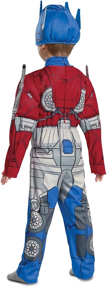 Detalle 2 de Disguise Toddler Optimus Prime Muscle Costume with Padded Jumpsuit and Mask