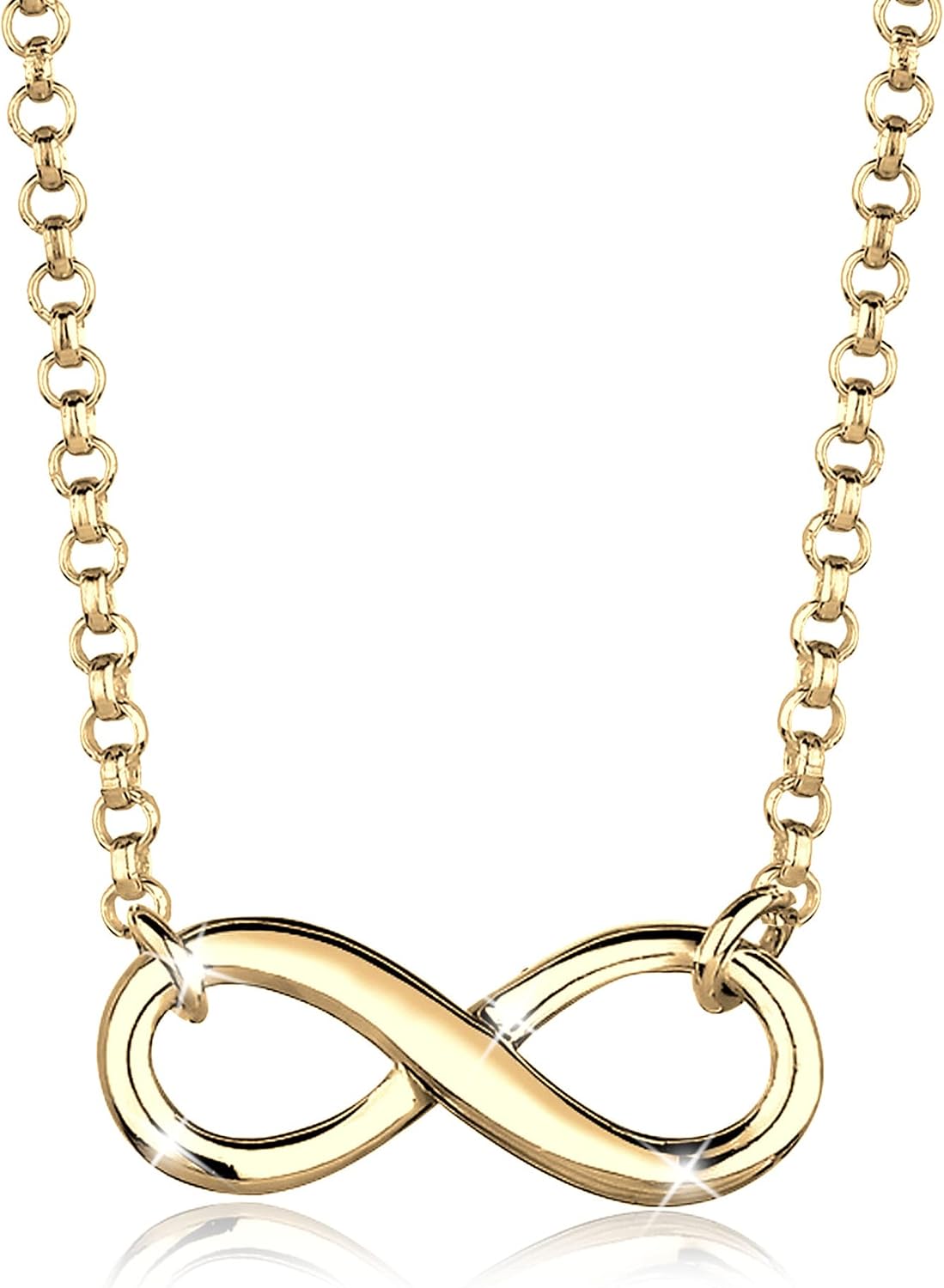 Detalle de Elli Infinity Halskette 38 cm