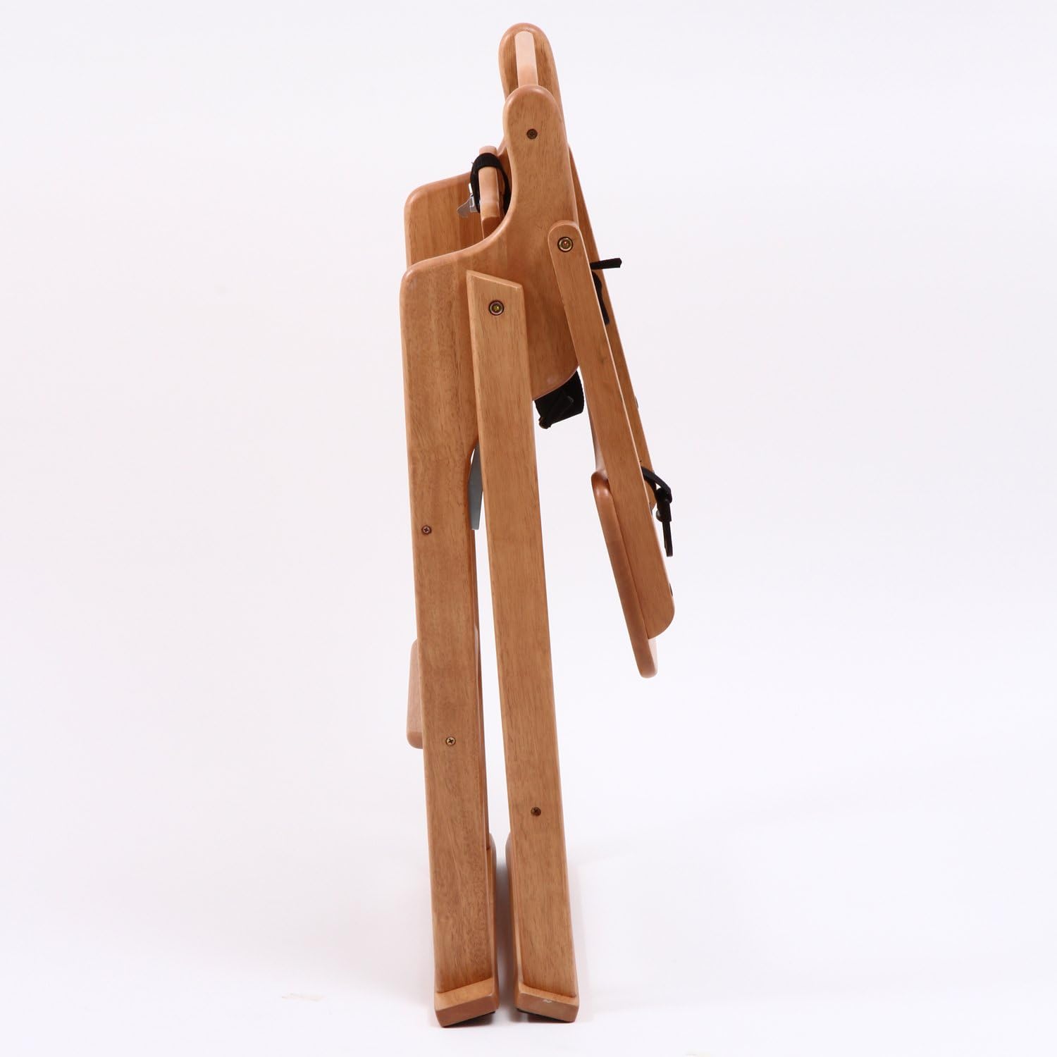 Detalle de 不二貿易 17332 木製ベビーチェア テーブル付き・折りたたみ式 ナチュラル