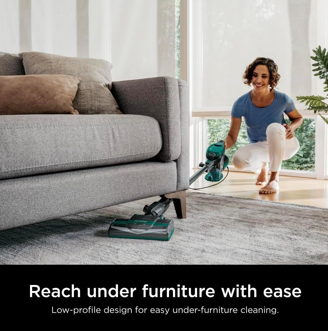 Detalle de Shark CS110EM Corded stick vacuum 9 lbs 🧹