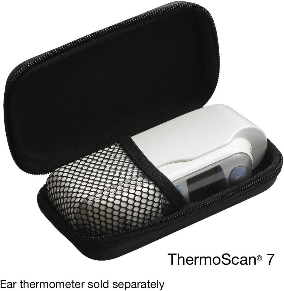 Detalle de Braun Boîtier de Protection pour Thermomètre Auriculaire — Étui rigide compatible ThermoScan