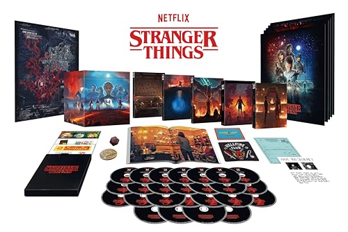Detalle 1 de Stranger Things: The Complete Series — Deluxe Edition on Blu-ray (Arrow Video)