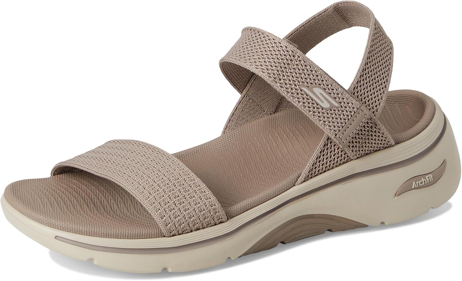 Thumbnail 6 de Skechers GO WALK ARCH FIT 2.0 Sandal para Mujer – Taupe