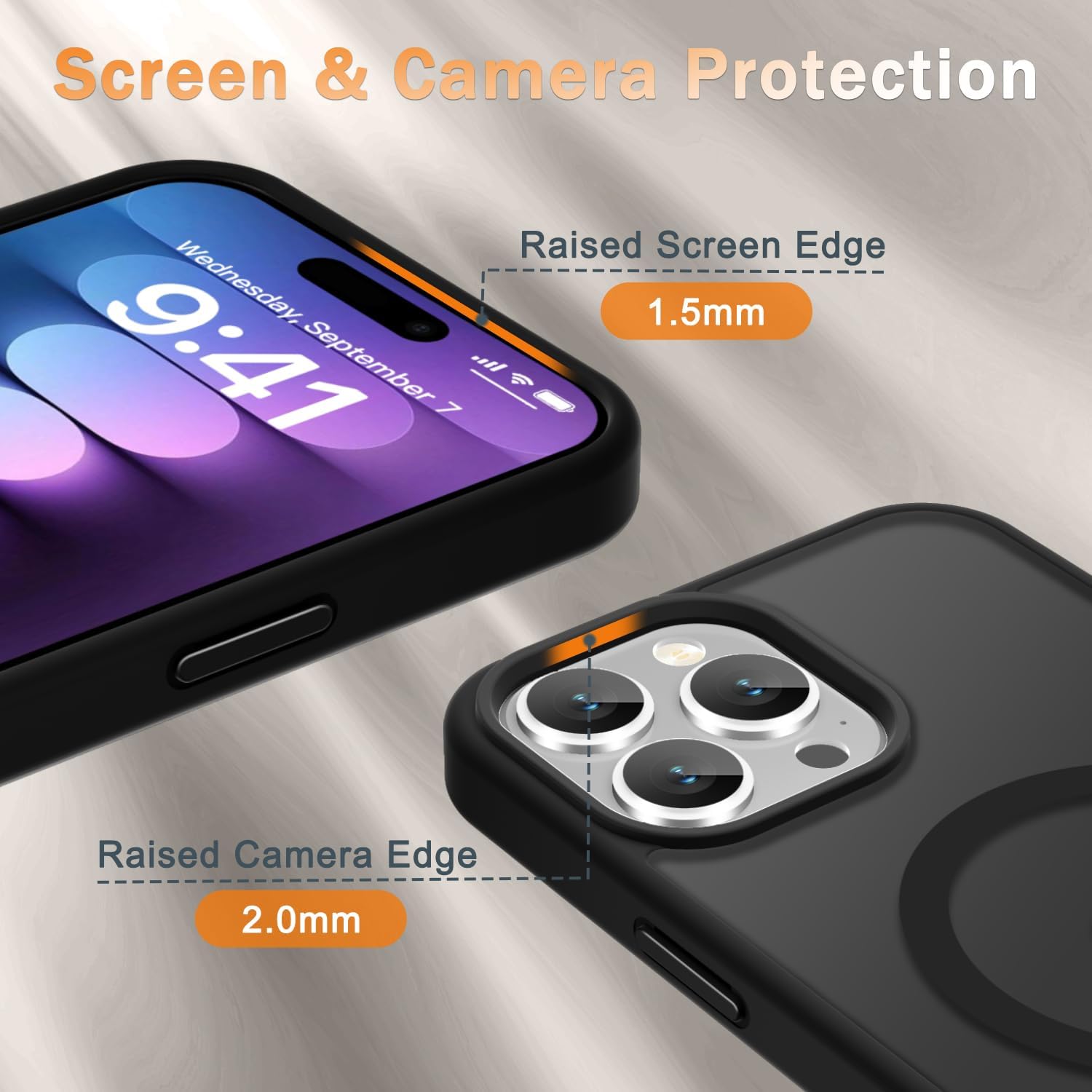 Detalle 1 de YENAPOON iPhone 14 Pro Case
