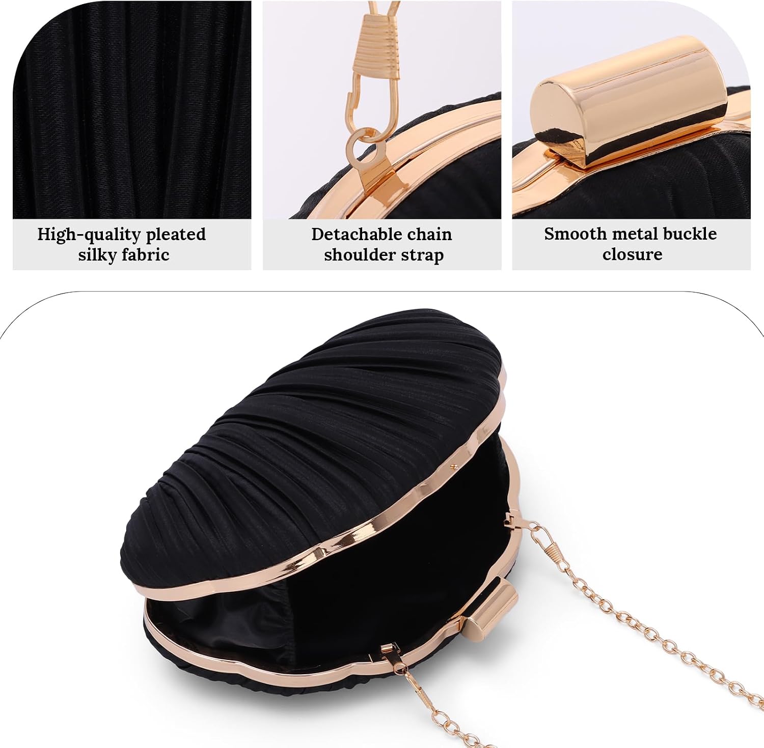 Thumbnail 6 de Fecialy Shell Shaped Clutch Purse