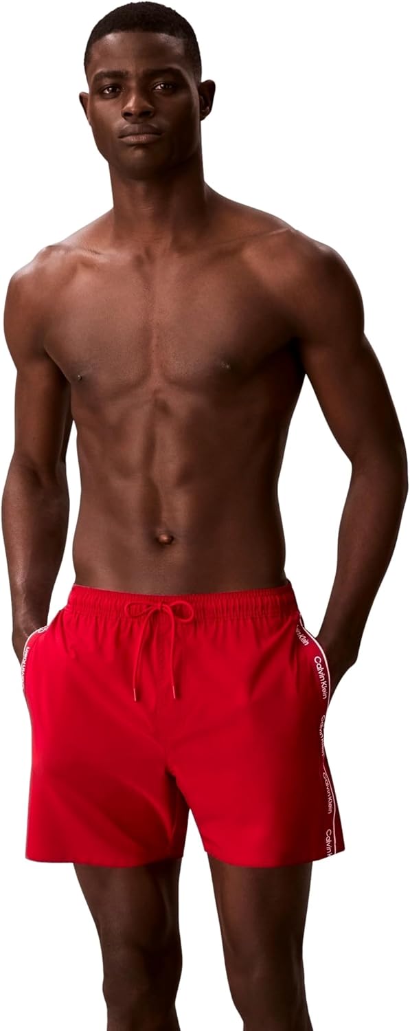 Detalle de Calvin Klein Men's 5 in Core Lv00n61002 Swim Bottoms (Pack of 1)