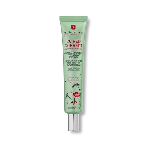 Detalle de Erborian CC Red Correct crema tinte SPF 25 45 ml