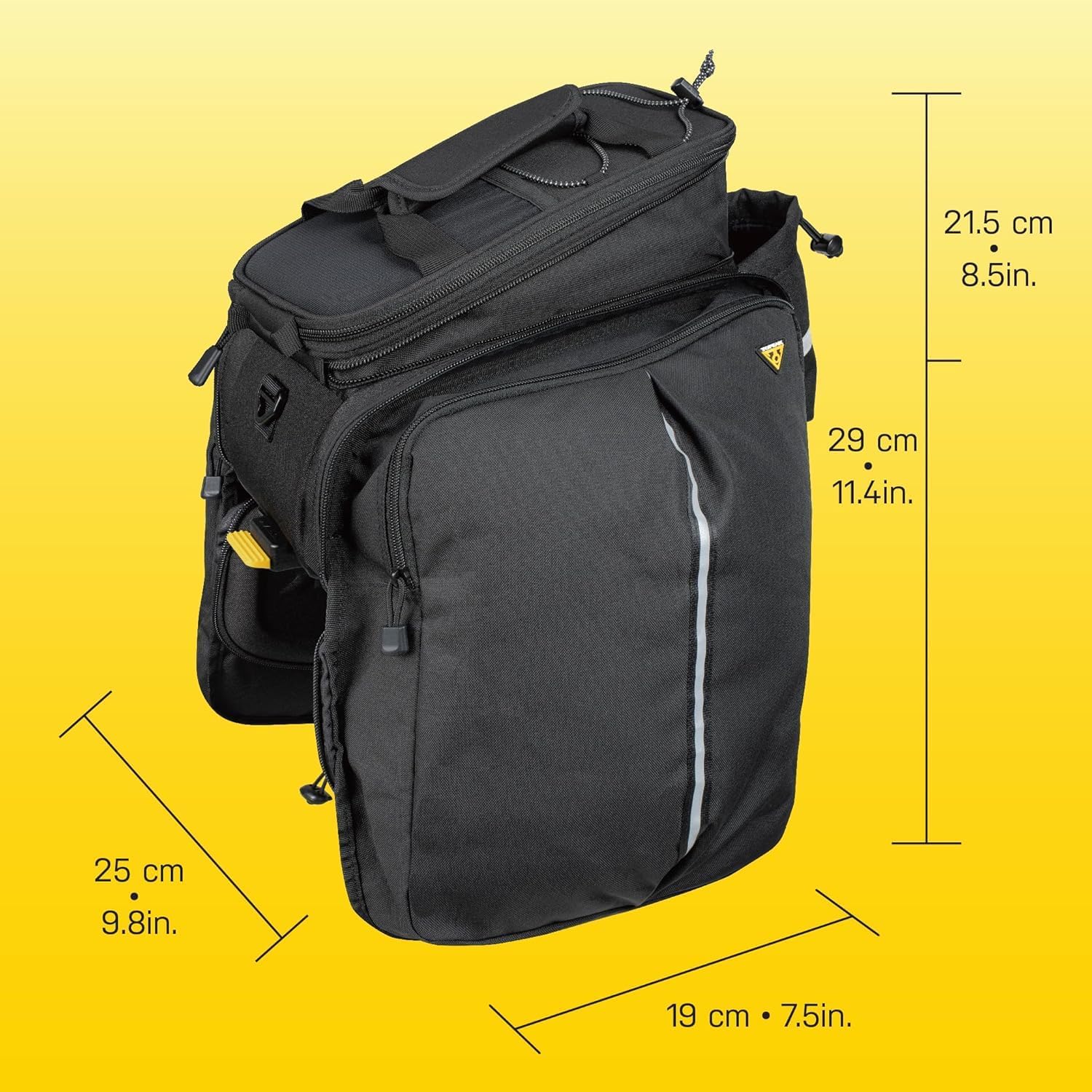 Thumbnail 4 de Topeak MTX 2.0 TrunkBag DXP – torba rowerowa do 22,6 l z sakwami