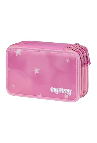 Detalle de ergobag Maxi Mäppchen Set 40-Teilig, Lyra Farbenvielfalt & Filzstifte – Pink