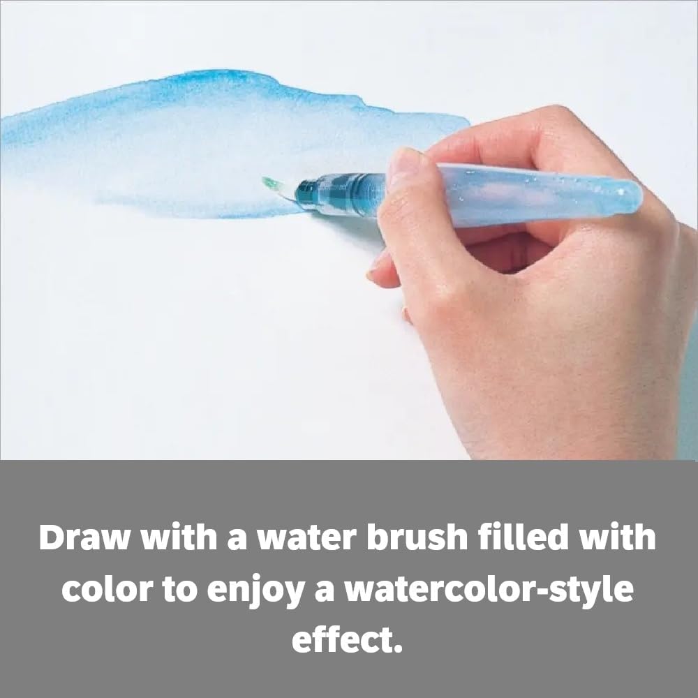 Thumbnail 2 de Pentel XFRH Aquash Water Brush con serbatoio riempibile, punta media
