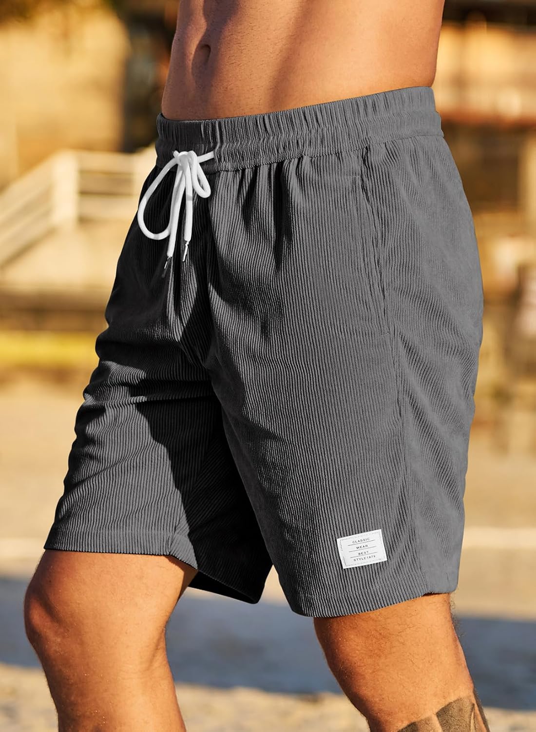 Detalle 1 de JMIERR Corduroy Shorts Herren S–3XL