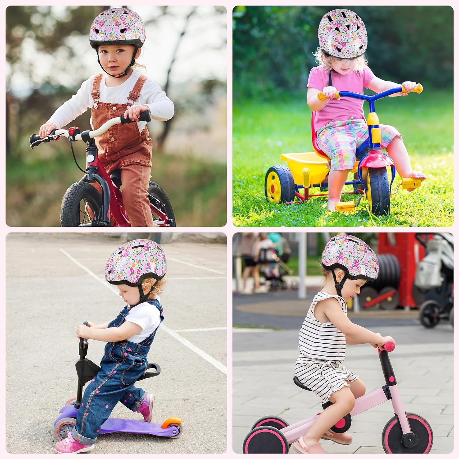 Thumbnail 6 de MHJY Toddler Helmet: Adjustable 1–3 Years Bike, Scooter and Skateboard Helmet