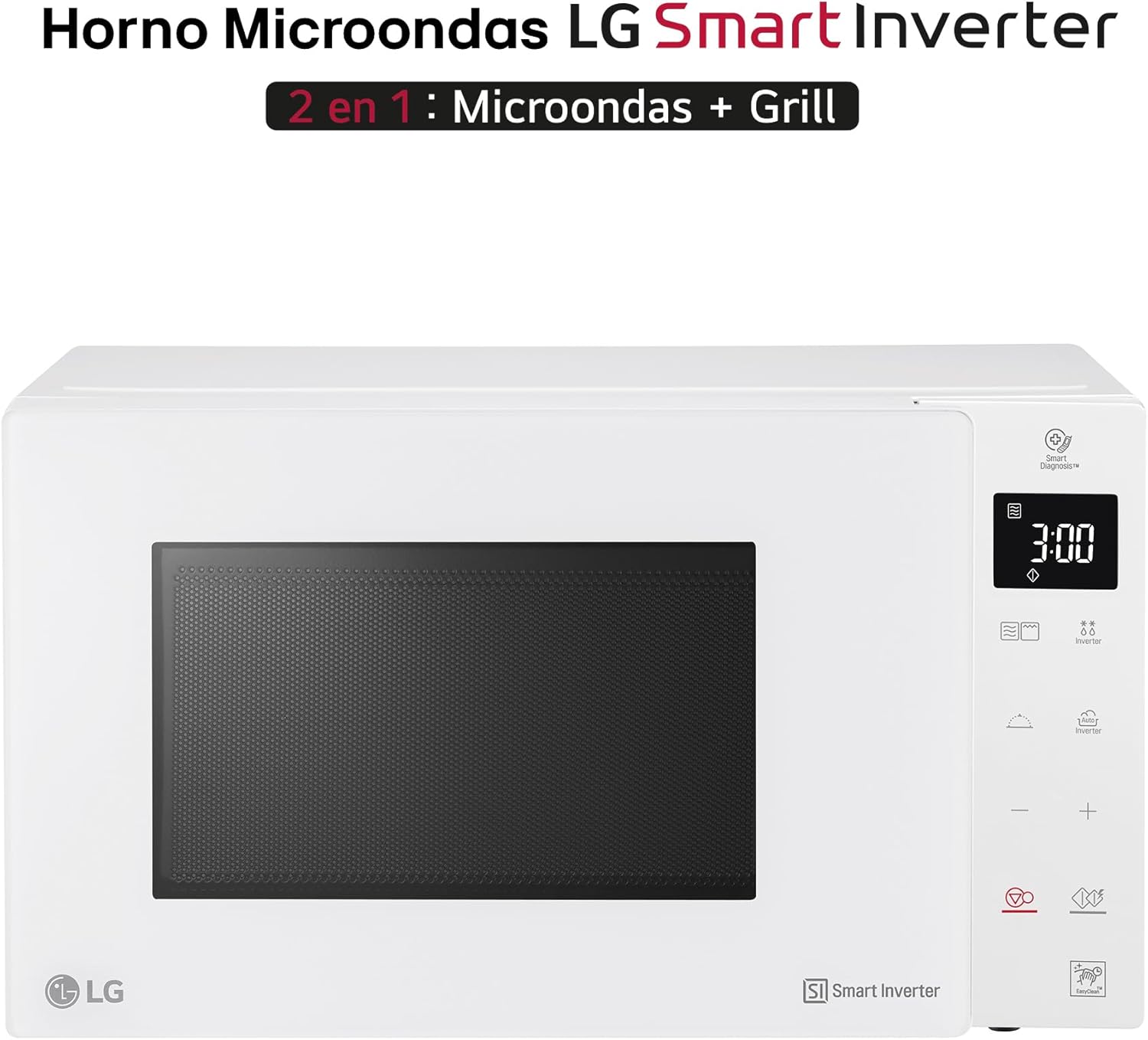 Detalle de LG MH6535GDH microondas 25 litros 1000 W