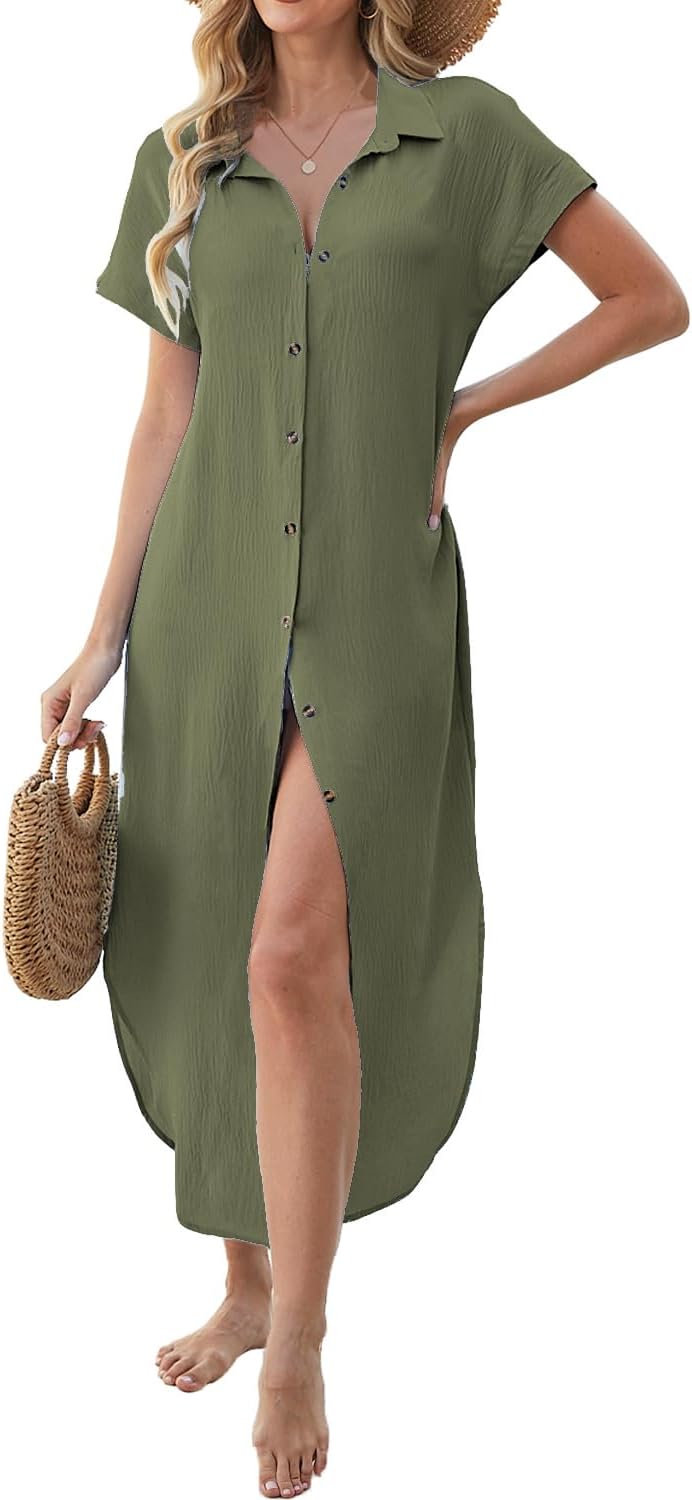 Thumbnail 5 de Halife Long Swimsuit Cover-Up Dress