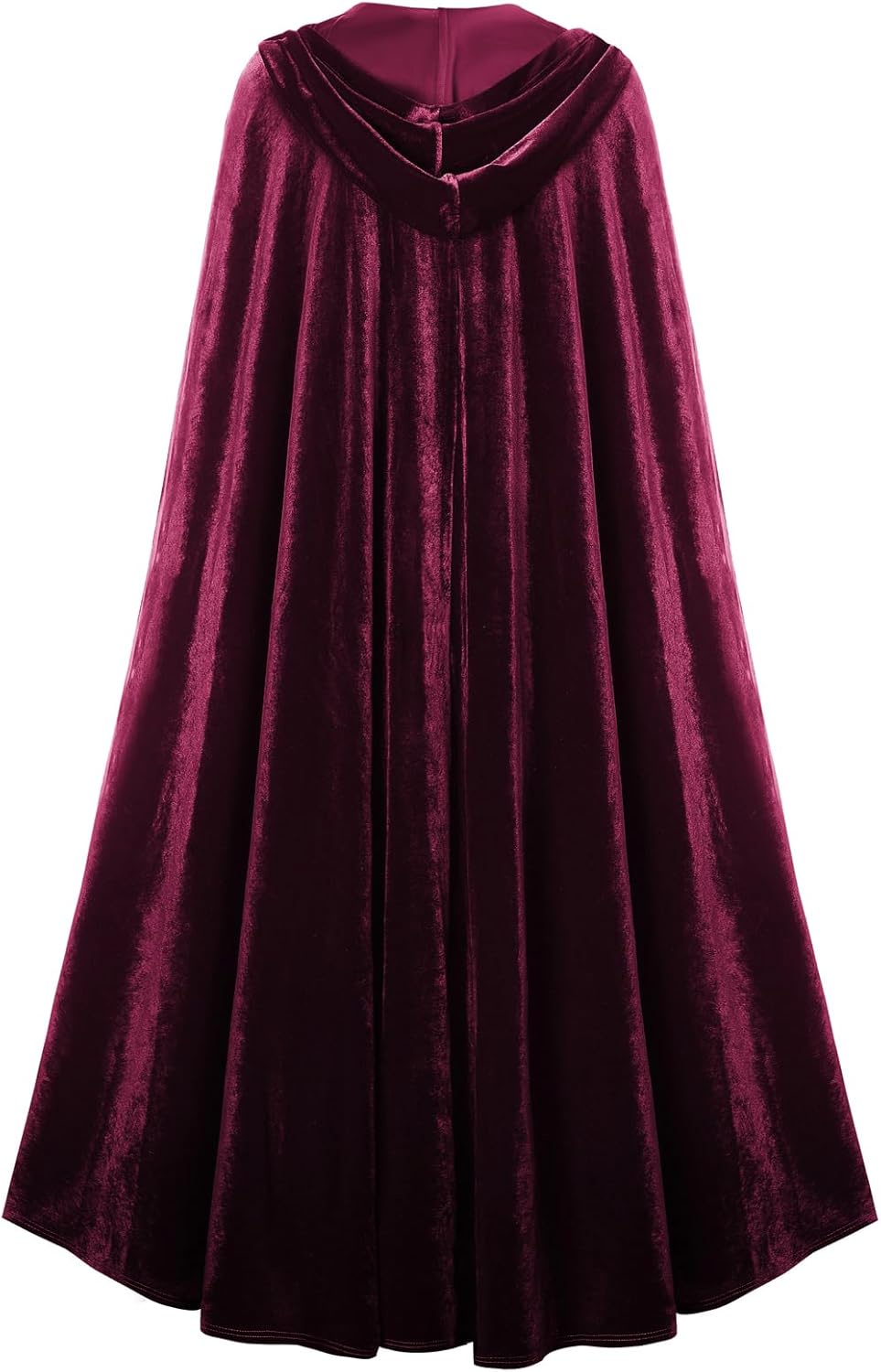 Detalle de SCARLET DARKNESS Cape Renaissance maxi velours 1m80
