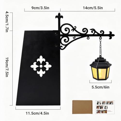 Detalle 2 de Aukojoy Linterna de biblioteca decorativa para estantería: luz LED suave para tu rincón de lectura