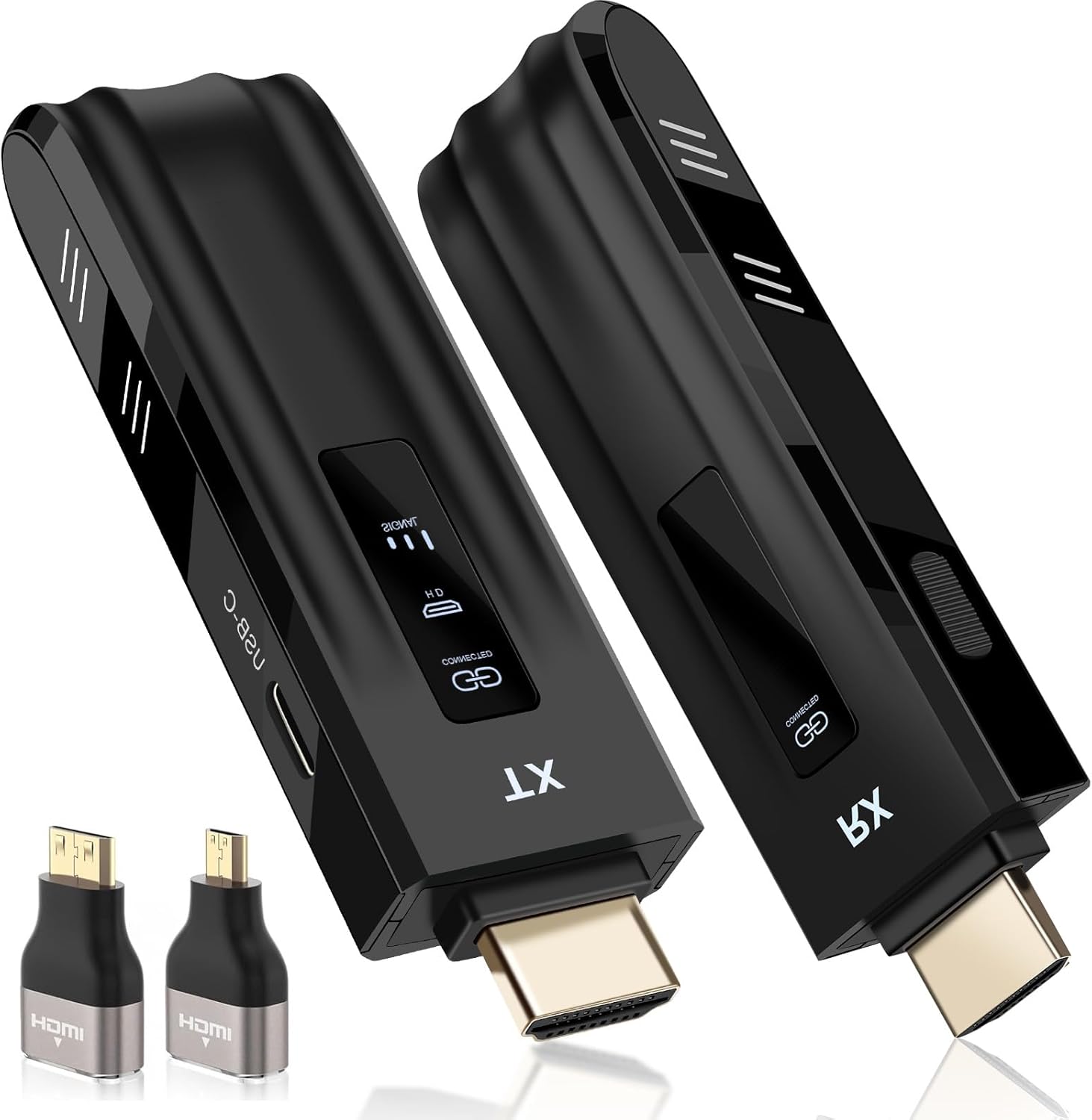 Thumbnail 6 de Beyn Wireless HDMI Transmitter and Receiver with LED Status Display (4K Decode, 1080P Output) — Plug and Play Screen Mirroring
