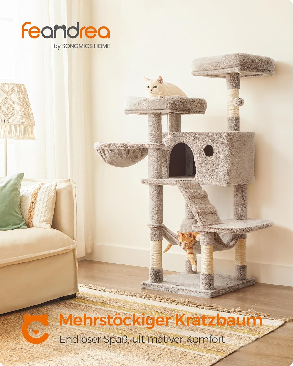 Detalle 2 de Feandrea Kratzbaum 135 cm für große Katzen
